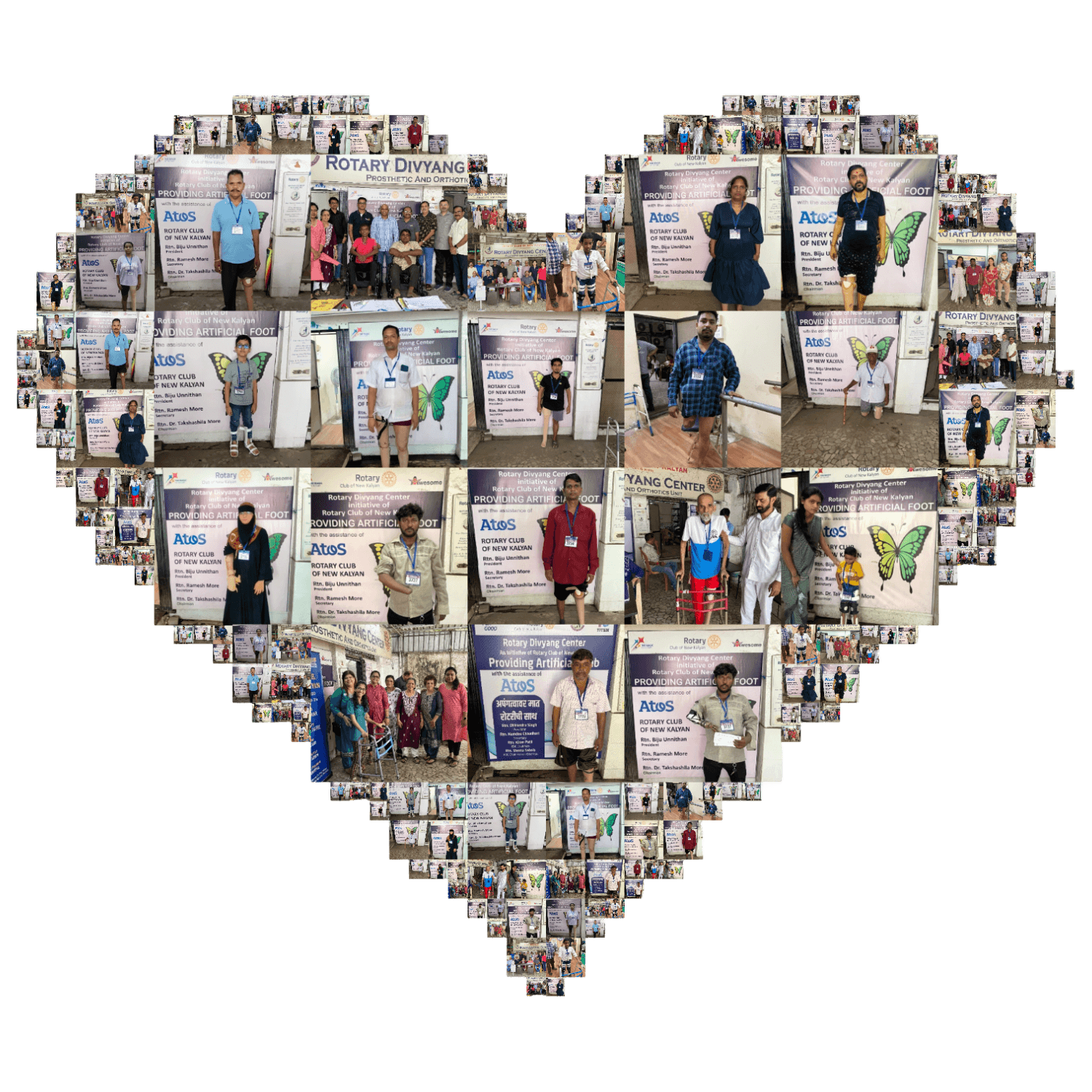 Heart symbolizing the emotional bond between donors and patients